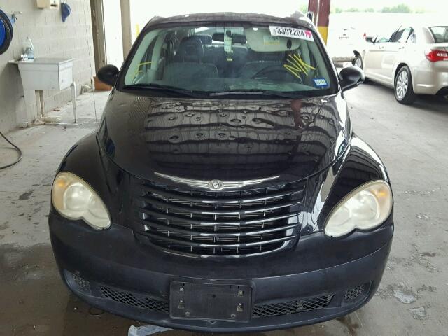 3A8FY48BX8T121030 - 2008 CHRYSLER PT CRUISER BLACK photo 9