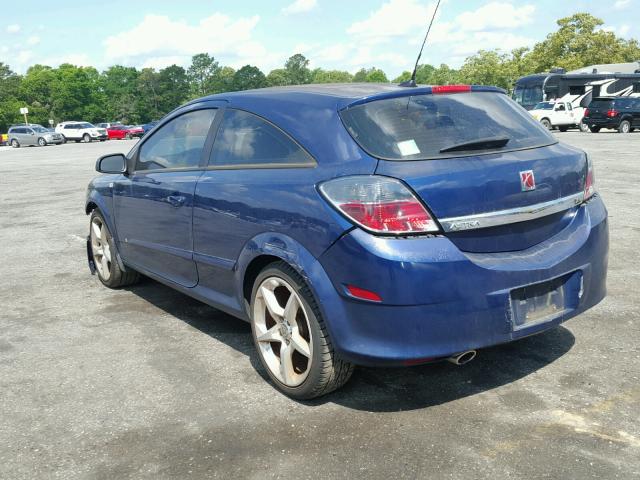 W08AT271885139886 - 2008 SATURN ASTRA XR BLUE photo 3