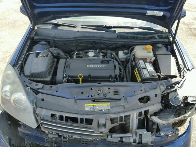 W08AT271885139886 - 2008 SATURN ASTRA XR BLUE photo 7