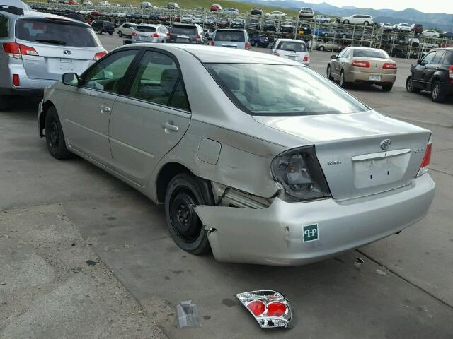 4T1BE32K55U037146 - 2005 TOYOTA CAMRY LE SILVER photo 3