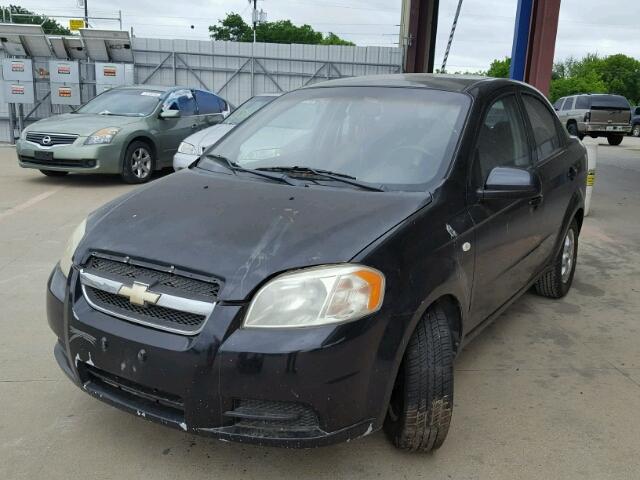 KL1TD56667B118652 - 2007 CHEVROLET AVEO BASE Qara foto 2