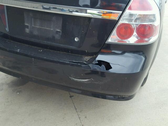 KL1TD56667B118652 - 2007 CHEVROLET AVEO BASE Qara foto 9