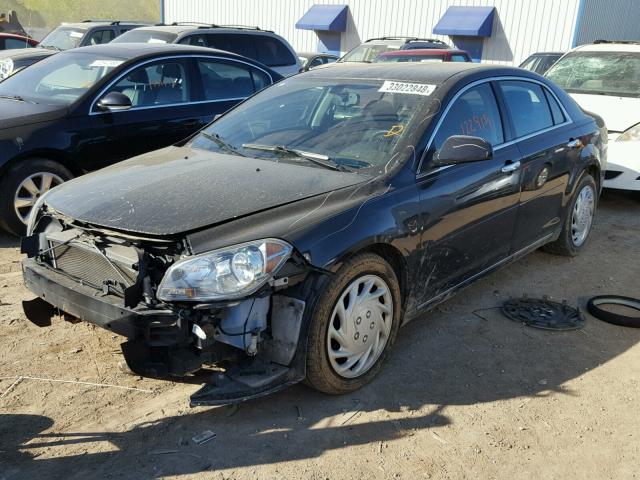 1G1ZC5E01CF324475 - 2012 CHEVROLET MALIBU 1LT 黑色 照片 2