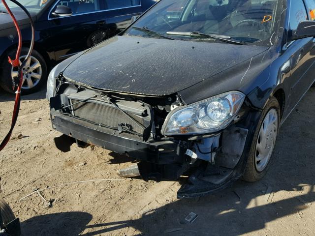 1G1ZC5E01CF324475 - 2012 CHEVROLET MALIBU 1LT 黑色 照片 9
