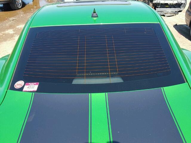 2G1FB1ED3B9133925 - 2011 CHEVROLET CAMARO LT GREEN photo 6