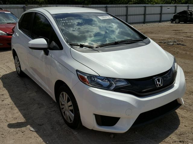 3HGGK5H52HM709206 - 2017 HONDA FIT LX WHITE photo 1