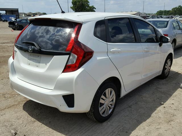 3HGGK5H52HM709206 - 2017 HONDA FIT LX WHITE photo 4