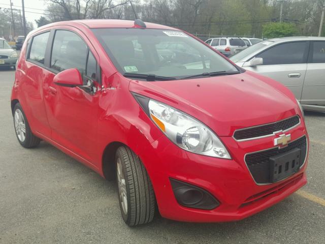 KL8CA6S9XFC739787 - 2015 CHEVROLET SPARK LS RED photo 1