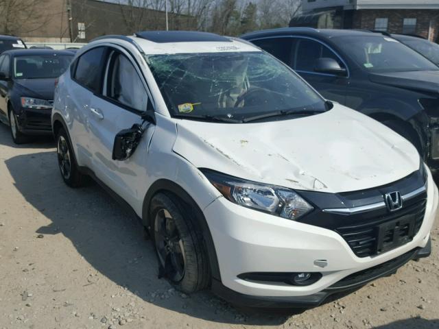 3CZRU6H73JM707957 - 2018 HONDA HR-V EXL WHITE photo 1