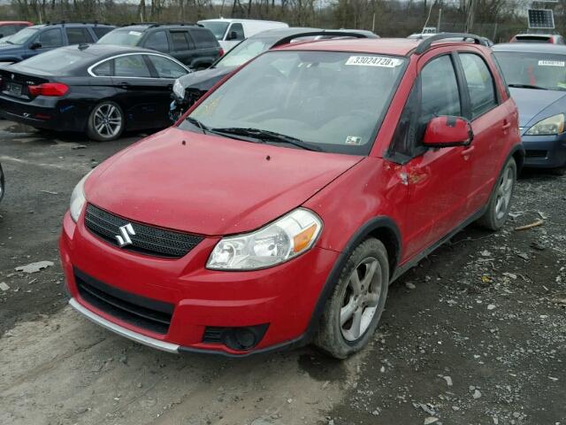 JS2YB413785104356 - 2008 SUZUKI SX4 BASE RED photo 2