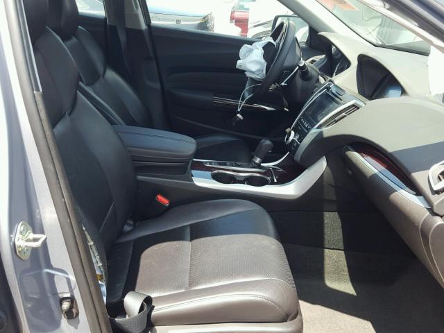 19UUB1F51FA018029 - 2015 ACURA TLX TECH 银色 照片 5