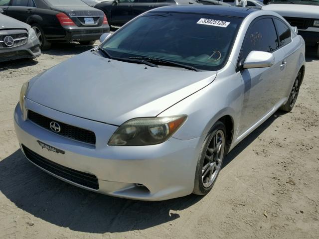 JTKDE177870207153 - 2007 TOYOTA SCION TC ვერცხლისფერი ფოტო 2