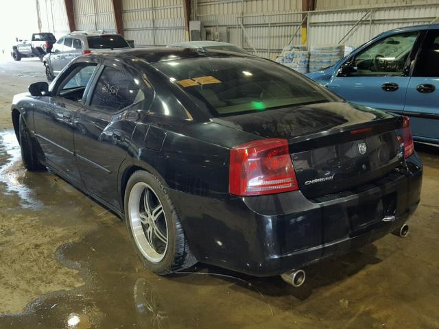 2B3KA53H26H182813 - 2006 DODGE CHARGER R/ BLACK photo 3