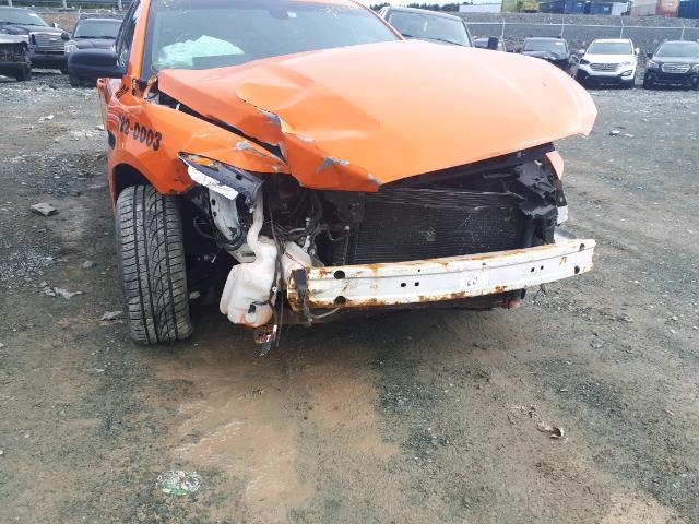 1FAHP2M88DG100330 - 2013 FORD TAURUS POL ORANGE photo 9