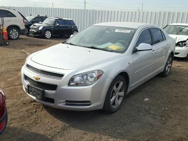 1G1ZF575X9F127006 - 2009 CHEVROLET MALIBU HYB SILVER photo 2