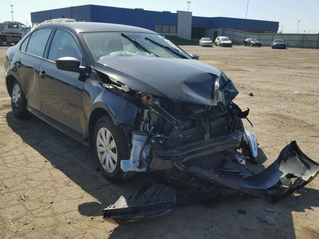 3VW2K7AJXEM397740 - 2014 VOLKSWAGEN JETTA BASE Սև լուսանկար 1