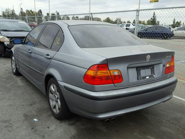 WBAAZ334X5KP92807 - 2005 BMW 325 IS SUL GRAY photo 3