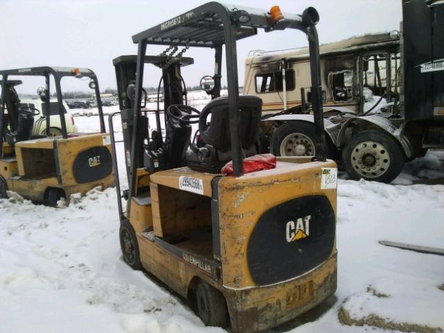 A3EC220848 - 2000 CATERPILLAR FORKLIFT BROWN photo 3