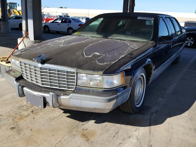 1G6DW52P7TR708448 - 1996 CADILLAC FLEETWOOD BLUE photo 2