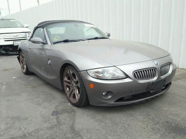 4USBT53525LU11145 - 2005 BMW Z4 3.0 GRAY photo 1