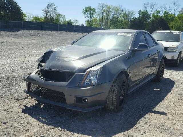 1G6DN57P090153805 - 2009 CADILLAC CTS-V GRAY photo 2