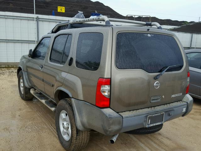 5N1ED28T32C570883 - 2002 NISSAN XTERRA 4.0 BROWN photo 3