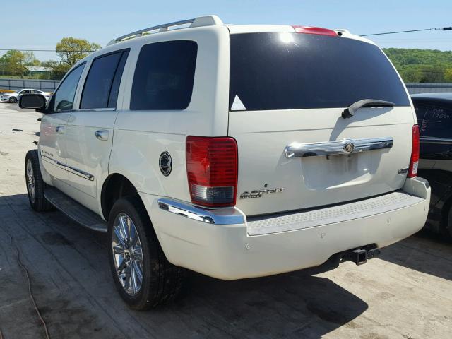 1A8HX58237F587148 - 2007 CHRYSLER ASPEN LIMI WHITE photo 3