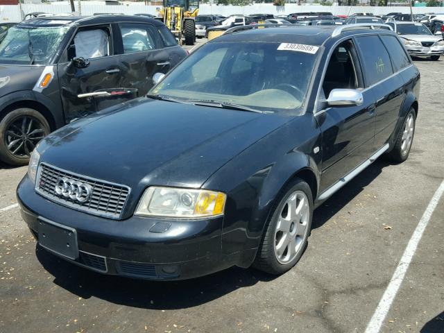 WAUXU64B32N064506 - 2002 AUDI S6 AVANT Q BLACK photo 2