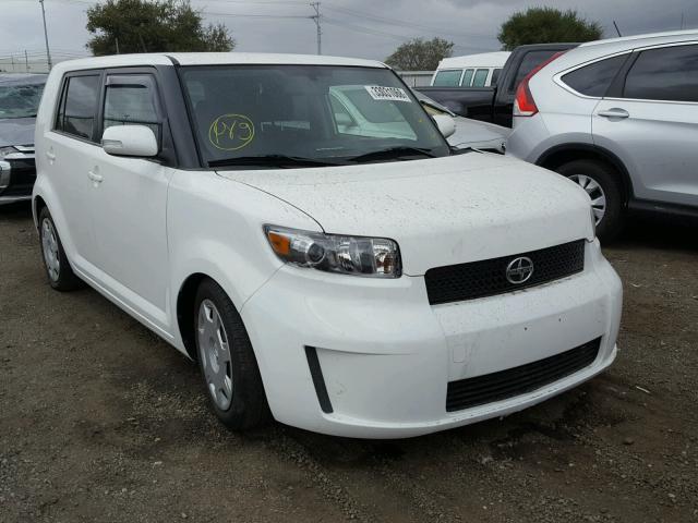 JTLKE50E291081145 - 2009 TOYOTA SCION XB WHITE photo 1