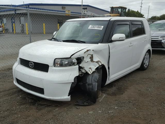 JTLKE50E291081145 - 2009 TOYOTA SCION XB WHITE photo 2