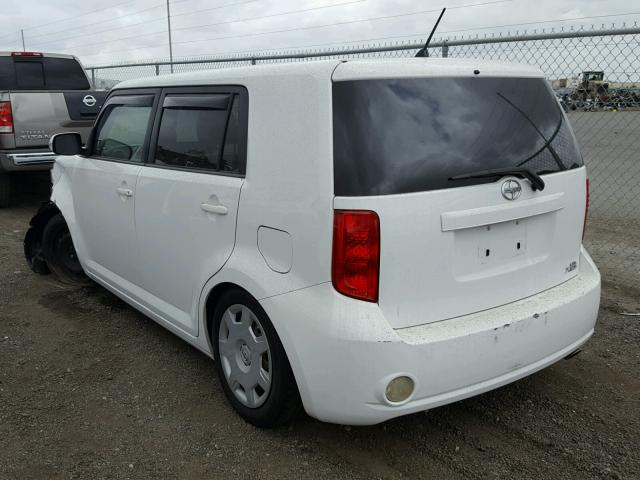 JTLKE50E291081145 - 2009 TOYOTA SCION XB WHITE photo 3