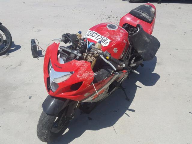 JS1GN7CA452106180 - 2005 SUZUKI GSX-R600 K RED photo 10