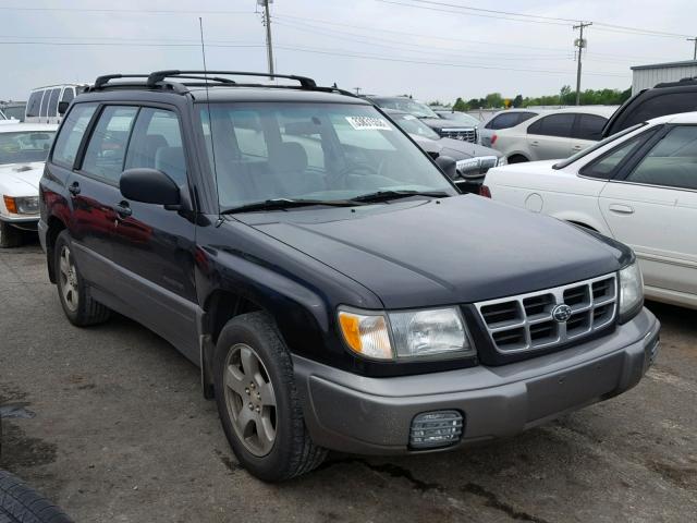 JF1SF6555WG782882 - 1998 SUBARU FORESTER S 黑色 照片 1