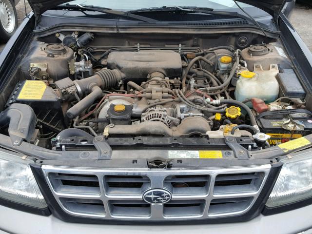 JF1SF6555WG782882 - 1998 SUBARU FORESTER S 黑色 照片 7