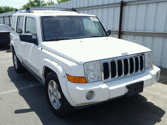 1J8HG58206C214374 - 2006 JEEP COMMANDER თეთრი ფოტო 1