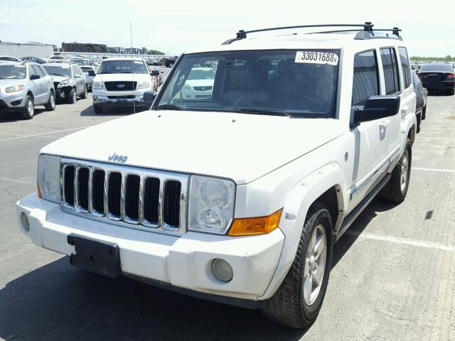 1J8HG58206C214374 - 2006 JEEP COMMANDER თეთრი ფოტო 2