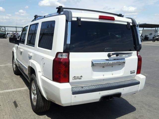 1J8HG58206C214374 - 2006 JEEP COMMANDER თეთრი ფოტო 3
