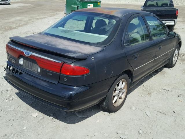 3FAFP66L9XM105997 - 1999 FORD CONTOUR SE BLACK photo 4