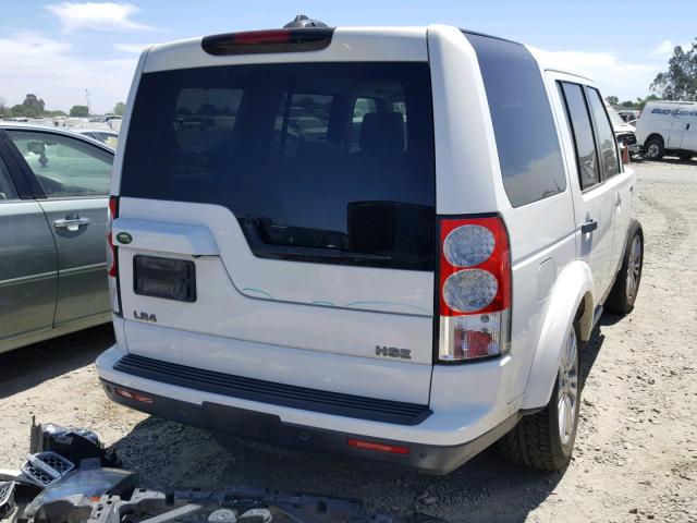 SALAK2D47AA532020 - 2010 LAND ROVER LR4 HSE LU WHITE photo 4