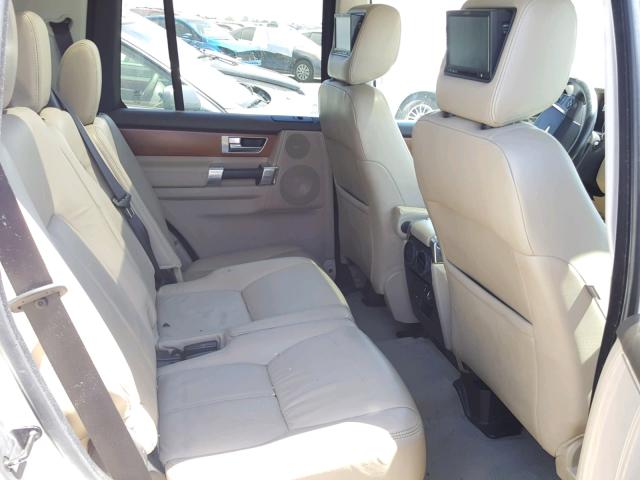 SALAK2D47AA532020 - 2010 LAND ROVER LR4 HSE LU WHITE photo 6