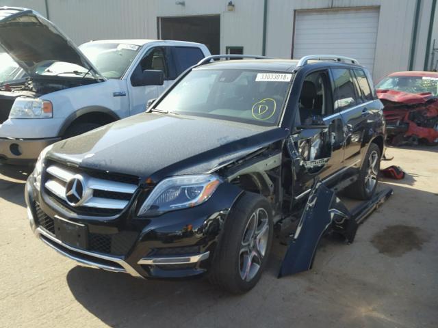 WDCGG0EB0FG396980 - 2015 MERCEDES-BENZ GLK 250 BL BLACK photo 2