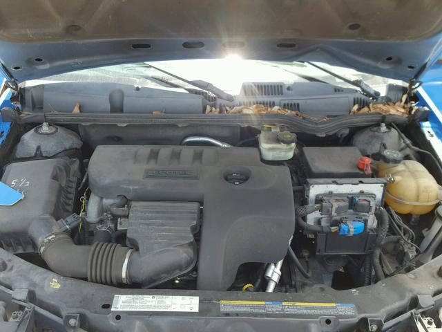 1G8AN12F55Z156352 - 2005 SATURN ION LEVEL BLUE photo 7