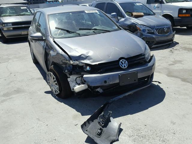 WVWDB7AJ9DW047722 - 2013 VOLKSWAGEN GOLF GRAY photo 9