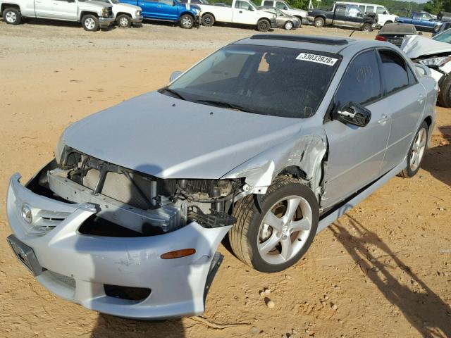 1YVHP80C055M73070 - 2005 MAZDA 6 I SILVER photo 2