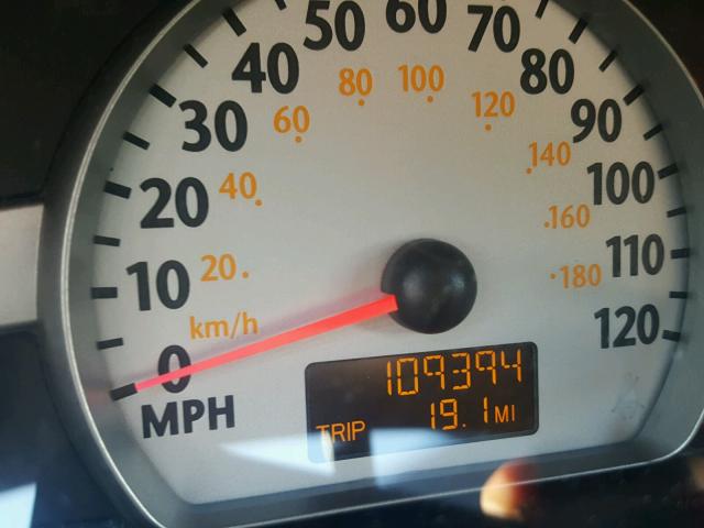 1G8AW12F54Z139966 - 2004 SATURN ION LEVEL GRAY photo 8