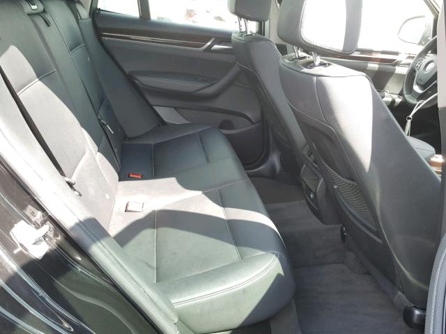 5UXWZ7C34H0X38912 - 2017 BMW X3 SDRIVE2 Чорний фото 6