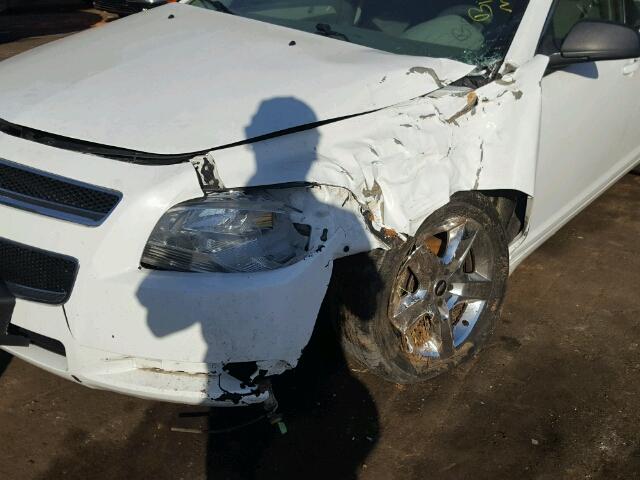 1G1ZA5E03A4104706 - 2010 CHEVROLET MALIBU LS თეთრი ფოტო 9