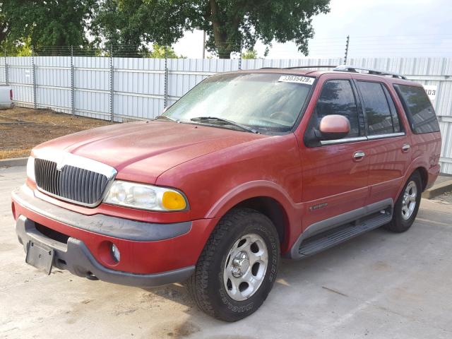 5LMPU28L7WLJ24375 - 1998 LINCOLN NAVIGATOR 栗色 照片 2