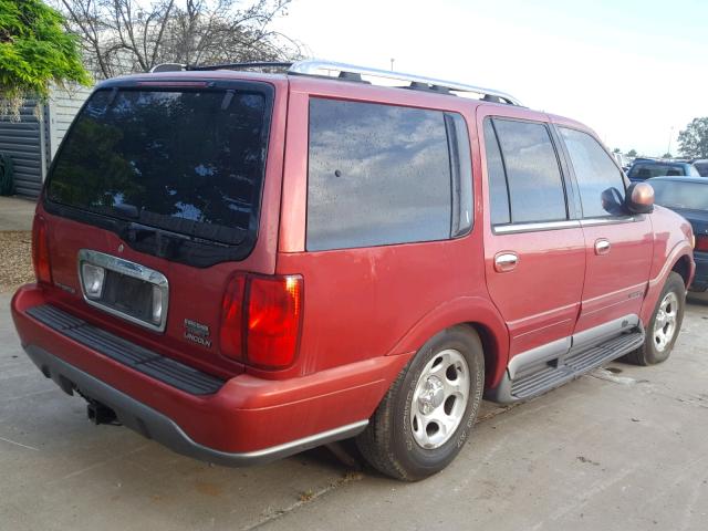 5LMPU28L7WLJ24375 - 1998 LINCOLN NAVIGATOR 栗色 照片 4