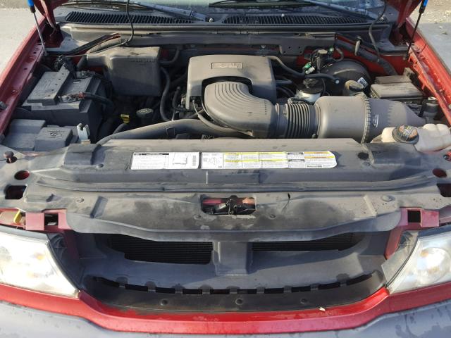 5LMPU28L7WLJ24375 - 1998 LINCOLN NAVIGATOR 栗色 照片 7